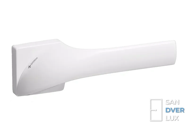 Ручка System LENA SQ AL315 белый матовый