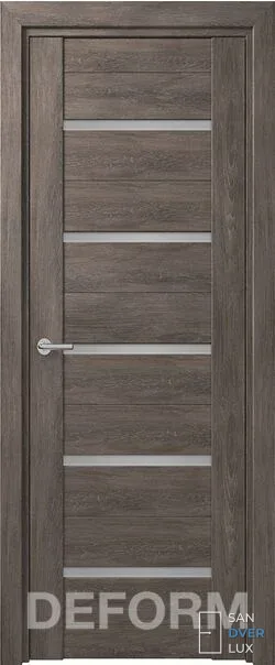 Межкомнатная дверь Дверь DEFORM D11 цвет Дуб шале графит