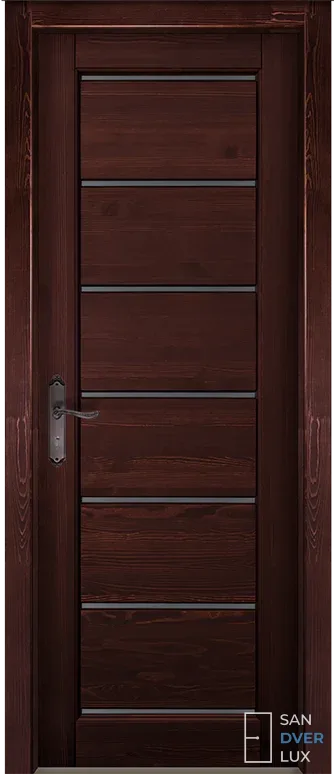 Межкомнатная дверь Дверь Премьер+ ДЧ - Махагон