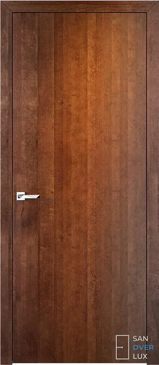 Межкомнатная дверь Дверь ОЛ-66 коньяк вертикальный шпон