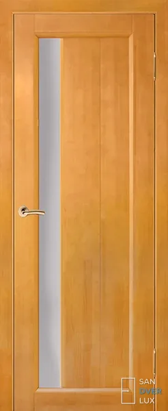 Межкомнатная дверь Дверь Вега 6 ЧО, светлый орех